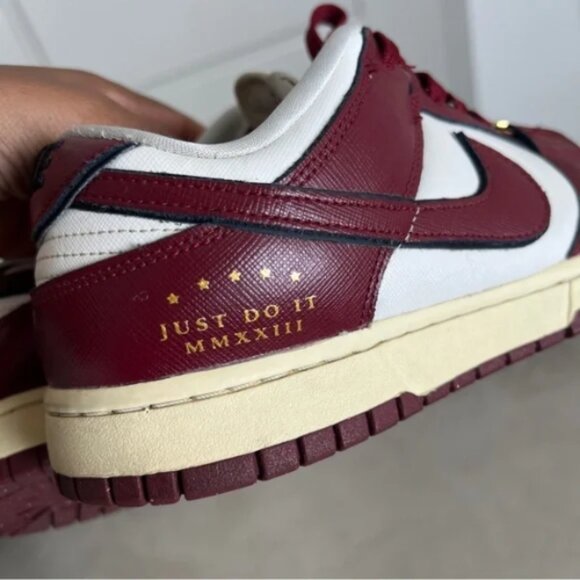 Nike Dunk Low SE Sisterhood‎ Sail Team Red Size 9.5 *see notes - Picture 7 of 16